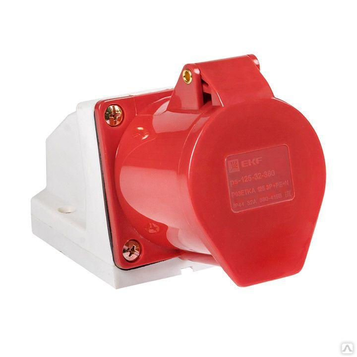 �������  ������. ���. 32� 380� 3P+��+N IP44 (125) EKF ps-125-32-380