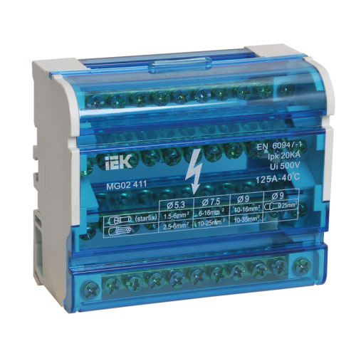 ���� �� DIN-����� � ������� 4�11 3L+PEN TDM SQ0801-0010